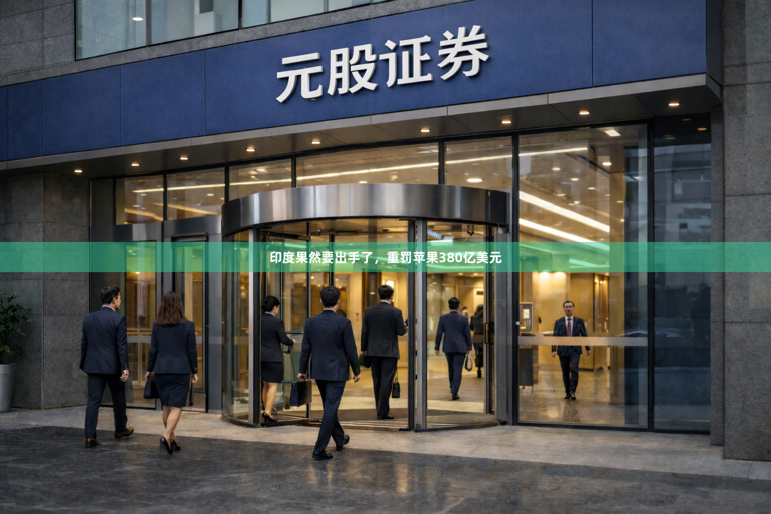 印度果然要出手了，重罚苹果380亿美元